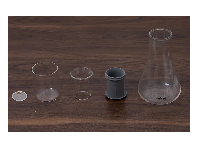 MIXO+. glass tea infuser & shaker