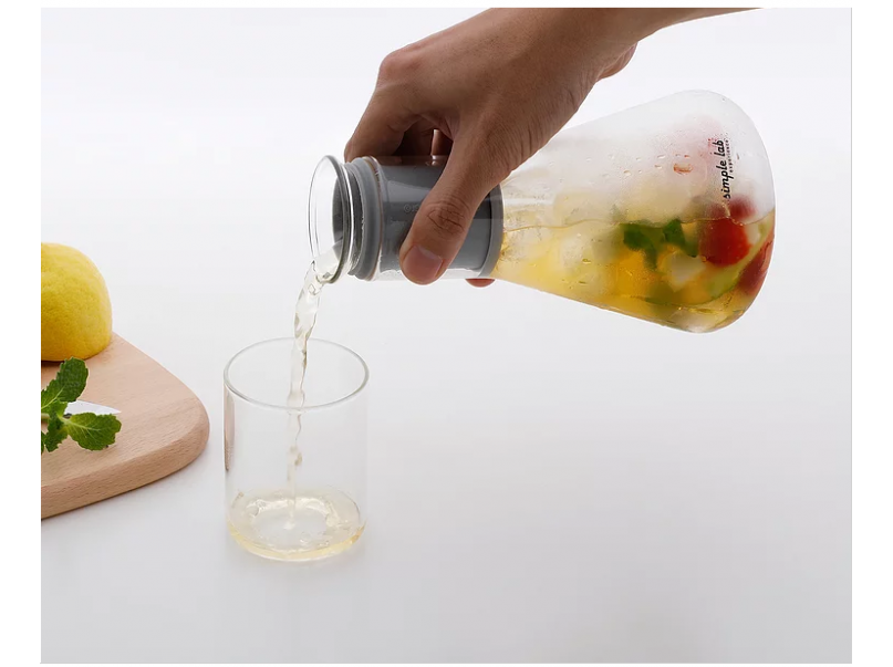 MIXO+. glass tea infuser & shaker