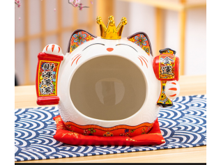 Cute Big Mouth Fortune Candy Cat