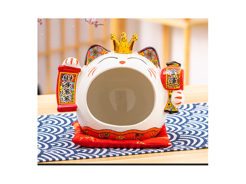 Cute Big Mouth Fortune Candy Cat