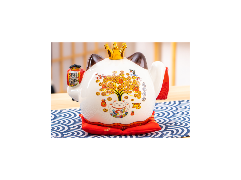 Cute Big Mouth Fortune Candy Cat