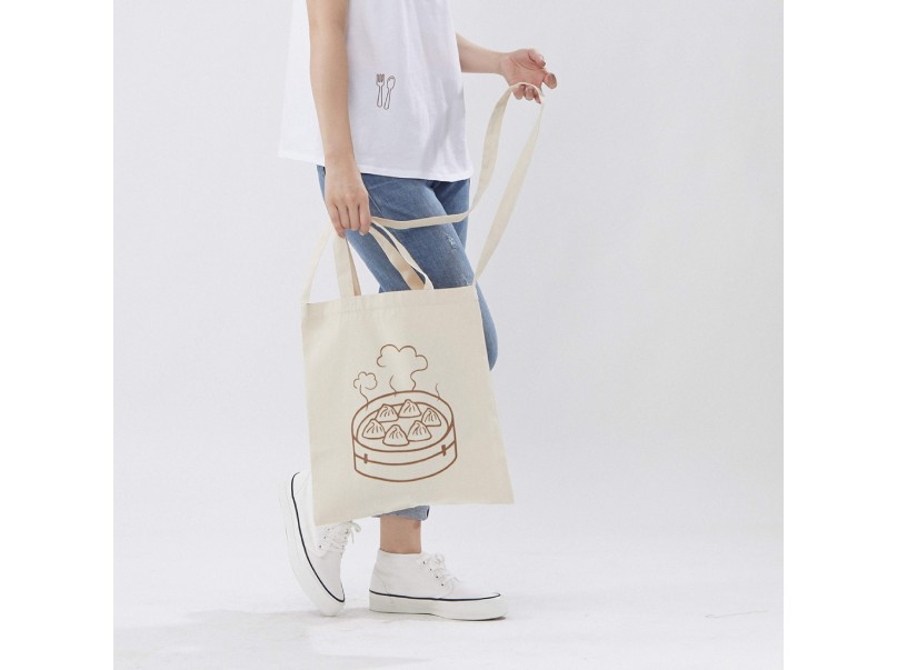 Enhanz360 XiaoLongBao SOUP DUMPLINGS Cotton Shopping Tote Bag