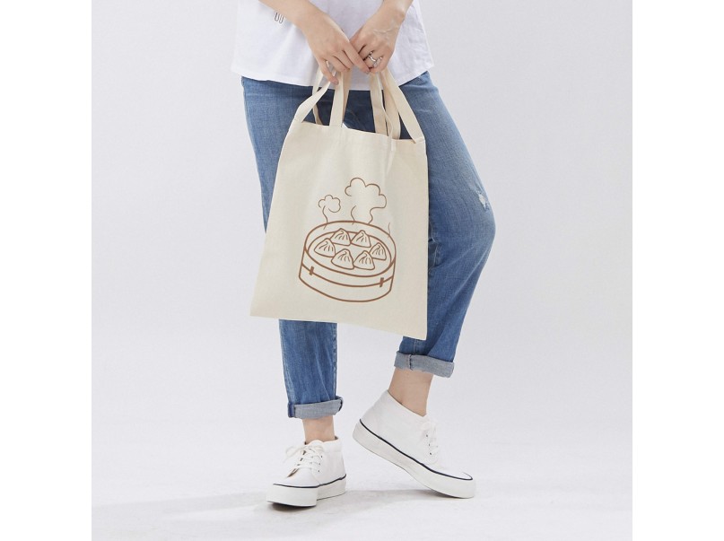 Enhanz360 XiaoLongBao SOUP DUMPLINGS Cotton Shopping Tote Bag