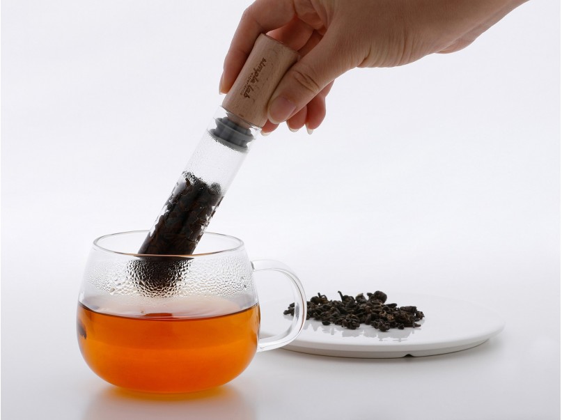 Enhanz360 ELIXIR(+) Glass Simple Tea infuser for whole leaf tea M