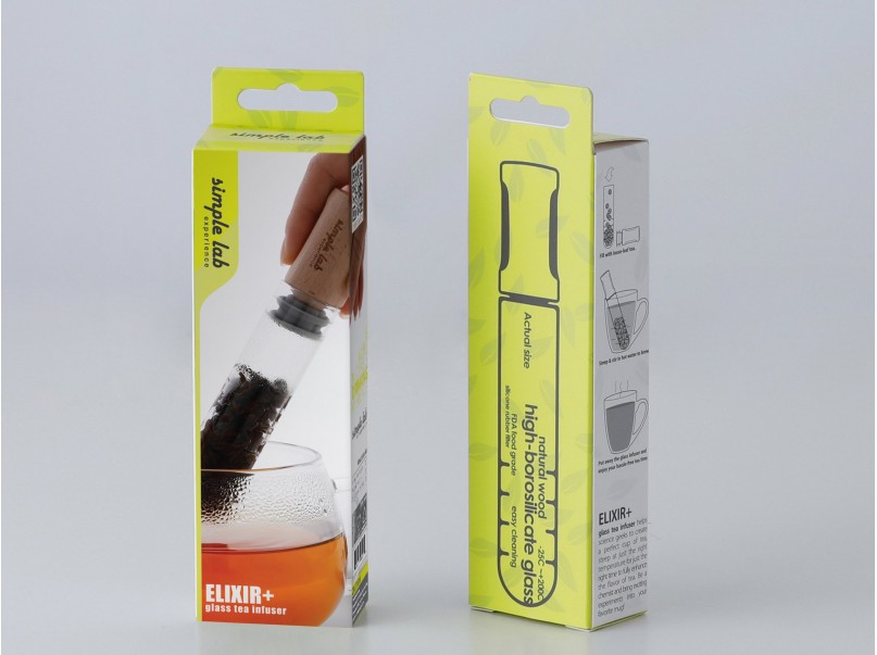 Enhanz360 ELIXIR(+) Glass Simple Tea infuser for whole leaf tea M