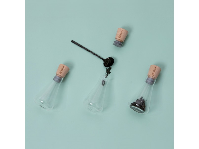 Enhanz360 FLASK+ Glass Simple Tea infuser for whole leaf tea