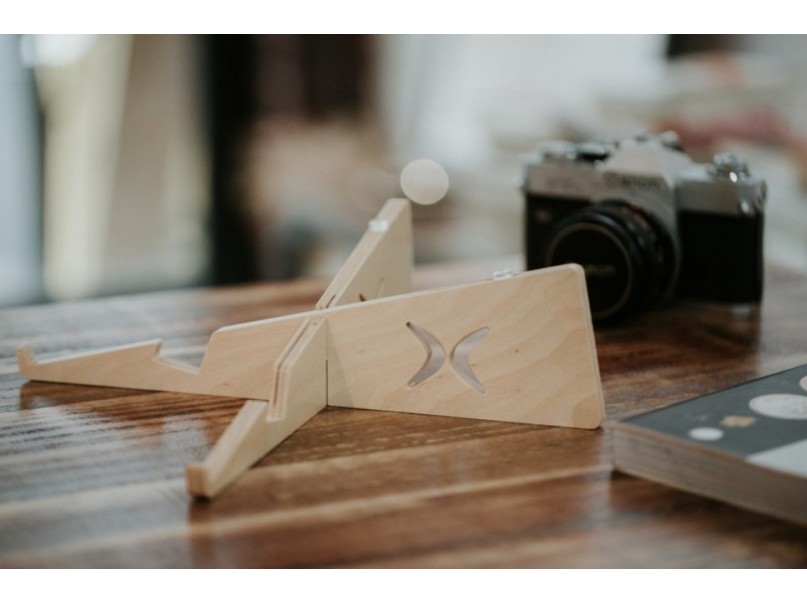 Enhanz360 Simple Wooden Laptop Stand