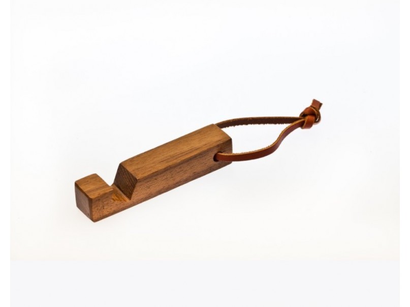 Enhanz360 Wooden Keychain Phone Holder